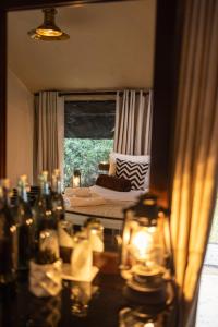 Ruang duduk di Leopard Trails Wilpattu