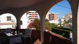 Balkon lub taras w obiekcie Villa Vid-Bil Calpe