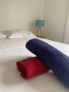 Letto o letti in una camera di le moringa Appart vue mer 360 Mamoudzou hyper centre