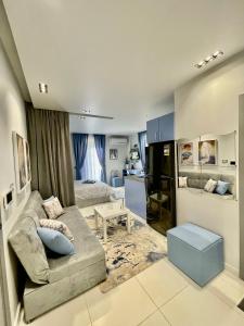 Χώρος καθιστικού στο Luxury Studio House 589-6