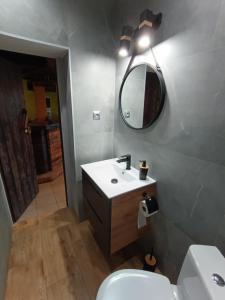 Łazienka w obiekcie Studio nad Kanałem