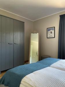 Postel nebo postele na pokoji v ubytování Das Bergquartier - Ferienwohnung Rabenkopf