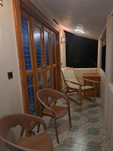 אזור ישיבה ב-The Surf Access Guest House
