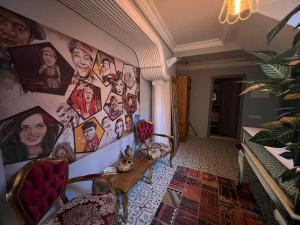 Posezení v ubytování ALAÇATI XL LUXURY HOTEL