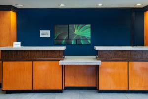 Vstupní hala nebo recepce v ubytování Fairfield Inn and Suites by Marriott McAllen