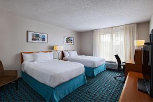 Postel nebo postele na pokoji v ubytování Fairfield Inn and Suites by Marriott McAllen