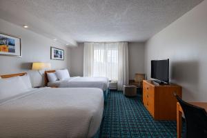 Postel nebo postele na pokoji v ubytování Fairfield Inn and Suites by Marriott McAllen