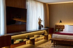 Cama ou camas em um quarto em Hotel Fasano Sao Paulo Itaim