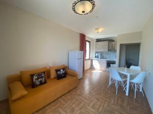 A seating area at ROYAL BAY 6 Sea View Apartment