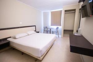 Katil atau katil-katil dalam bilik di LAS OLAS HOTEL