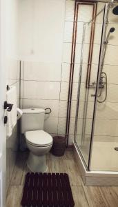 Koupelna v ubytování Voinescu House - Natural Living & Eating
