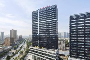 长沙景观或在酒店看到的城市景观
