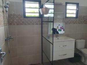 Koupelna v ubytování LES GITES D'ANGELE