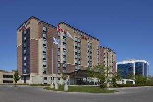 uma representação das suites da estalagem Hampton niagara no lago em SpringHill Suites by Marriott Toronto Vaughan em Vaughan