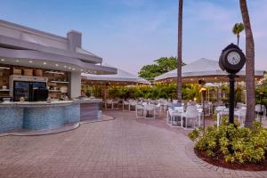 Restaurace v ubytování Marriott's Aruba Surf Club