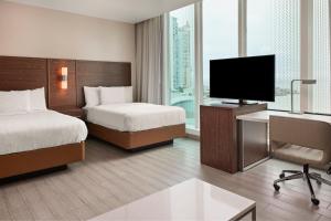 TV a/nebo společenská místnost v ubytování Residence Inn by Marriott Panama City