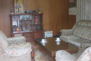 Χώρος καθιστικού στο 農園民宿 春名 Farmstay Haruna