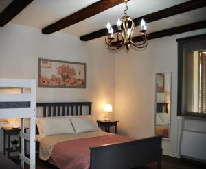 Letto o letti in una camera di A casa dei nonni B&B