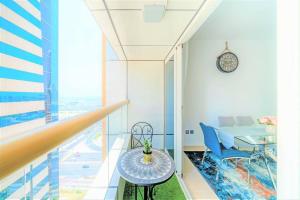 Balkón nebo terasa v ubytování NEW! Amazing stay at Elite Residence Dubai Marina