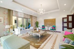 Fotografie z fotogalerie ubytování Manzil - Ultra Luxury 5BR Villa with Pool and Beach Access in Palm Jumeirah v Dubaji
