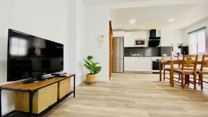 TV a/nebo společenská místnost v ubytování Suite Dream Capricho