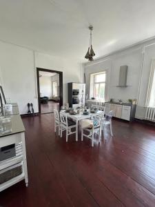 Η κουζίνα ή μικρή κουζίνα στο Ferienwohnung Adelheid +5 φωτογραφίες