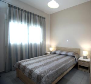 Letto o letti in una camera di Pavlidis