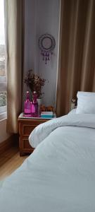 Postel nebo postele na pokoji v ubytování Mansarover Home Stay + 37 fotografií