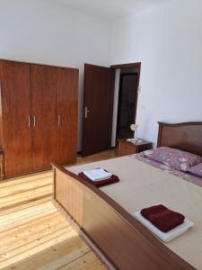 Postel nebo postele na pokoji v ubytování Apartments Berny