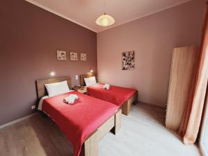 Postel nebo postele na pokoji v ubytování Ilias Apartments