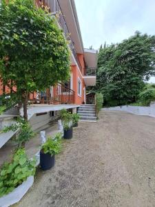 Zahrada ubytování Ilias Apartments