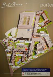 Plan piętra w obiekcie Bel Mare Patio B217