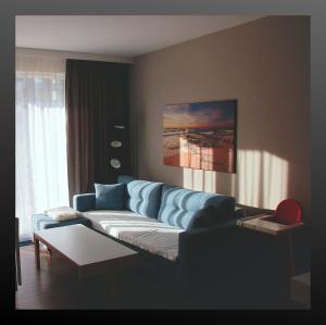 Łóżko lub łóżka w pokoju w obiekcie Bel Mare Patio B217