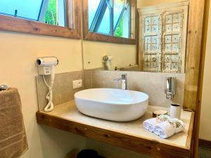 Un baño de Chamarel Mountain chalets