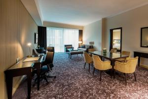 Atpūtas zona naktsmītnē Golden Tulip Doha Hotel