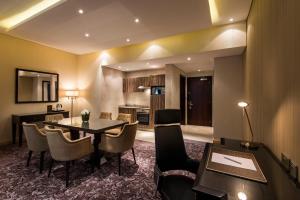 Atpūtas zona naktsmītnē Golden Tulip Doha Hotel