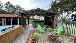 Πισίνα στο ή κοντά στο Finca Agua Luna +25 φωτογραφίες