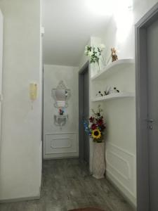 Koupelna v ubytování Casa di Giorgio-fronte spiaggia