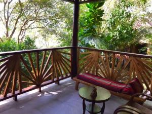 Uma varanda ou terraço em Viking Nature Resort
