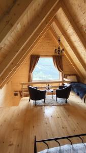 Posezení v ubytování Weekend house Lokve - Modern