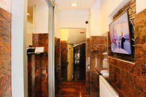 TV a/nebo společenská místnost v ubytování Hotel CityRing + 11 fotografií