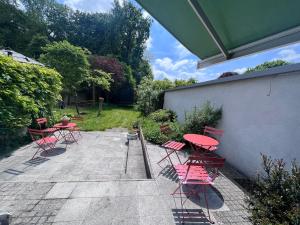 Zahrada ubytování Maison Georges