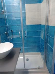 Koupelna v ubytování Sole Azzurro Suite