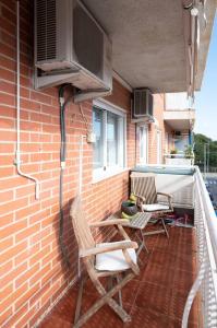 Μπαλκόνι ή βεράντα στο Apartamento playa Castellón