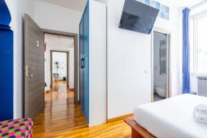 TV a/nebo společenská místnost v ubytování VG [ROME CENTER] Double Room