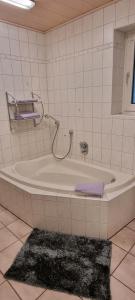 Koupelna v ubytování Ferienwohnung Vido - Nordhalben