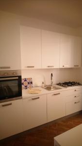 Kuchyň nebo kuchyňský kout v ubytování Loft 407