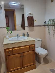 Koupelna v ubytování APARTAMENTO PLAYA LA VIÑA P + 18 fotografií