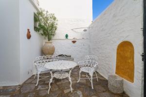 A patio or other outdoor area at LIVIN Hydra Garden Suite
