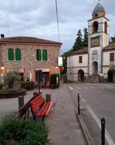 Budova, kde se bed and breakfast nachází